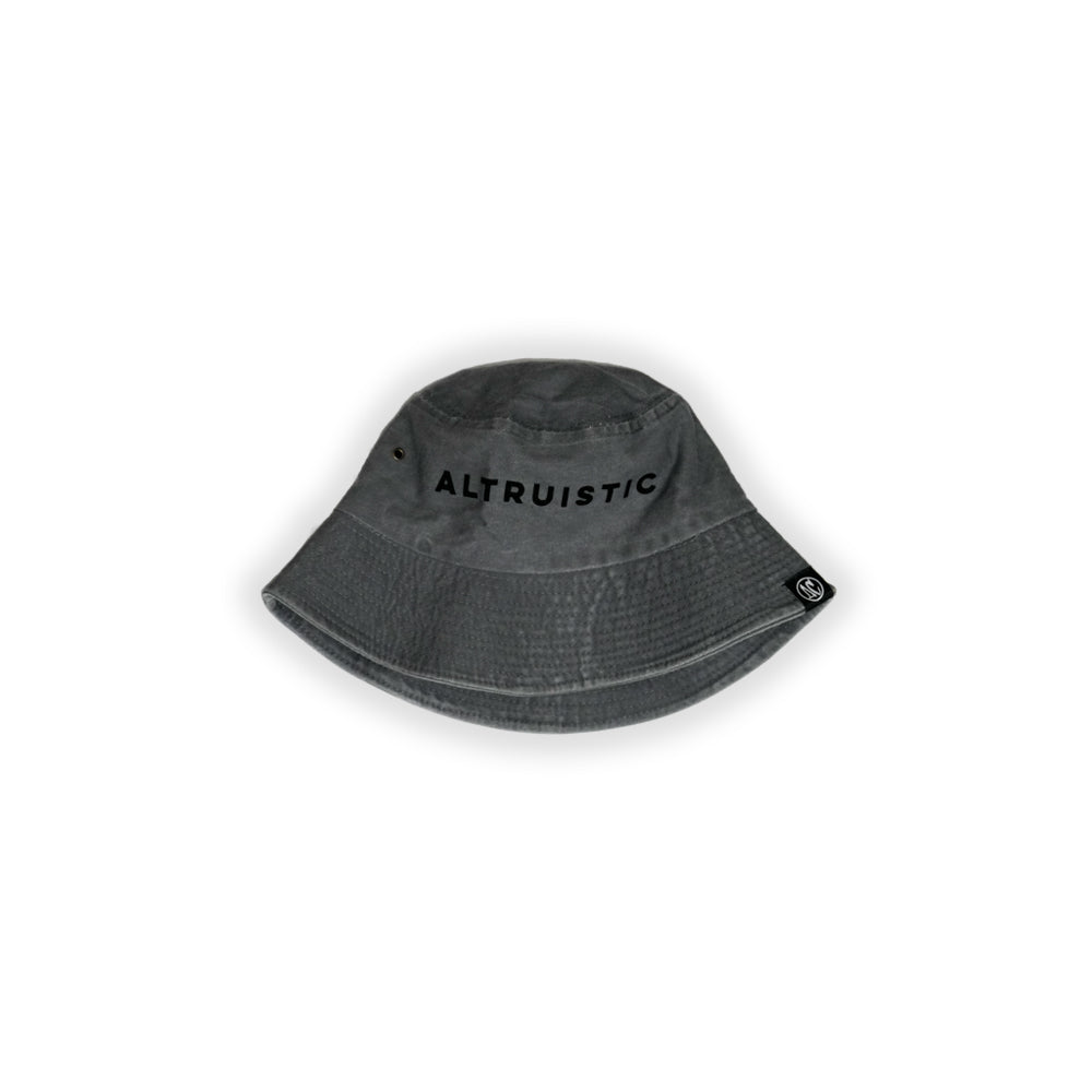 Acid Wash Bucket Hat (Gray)
