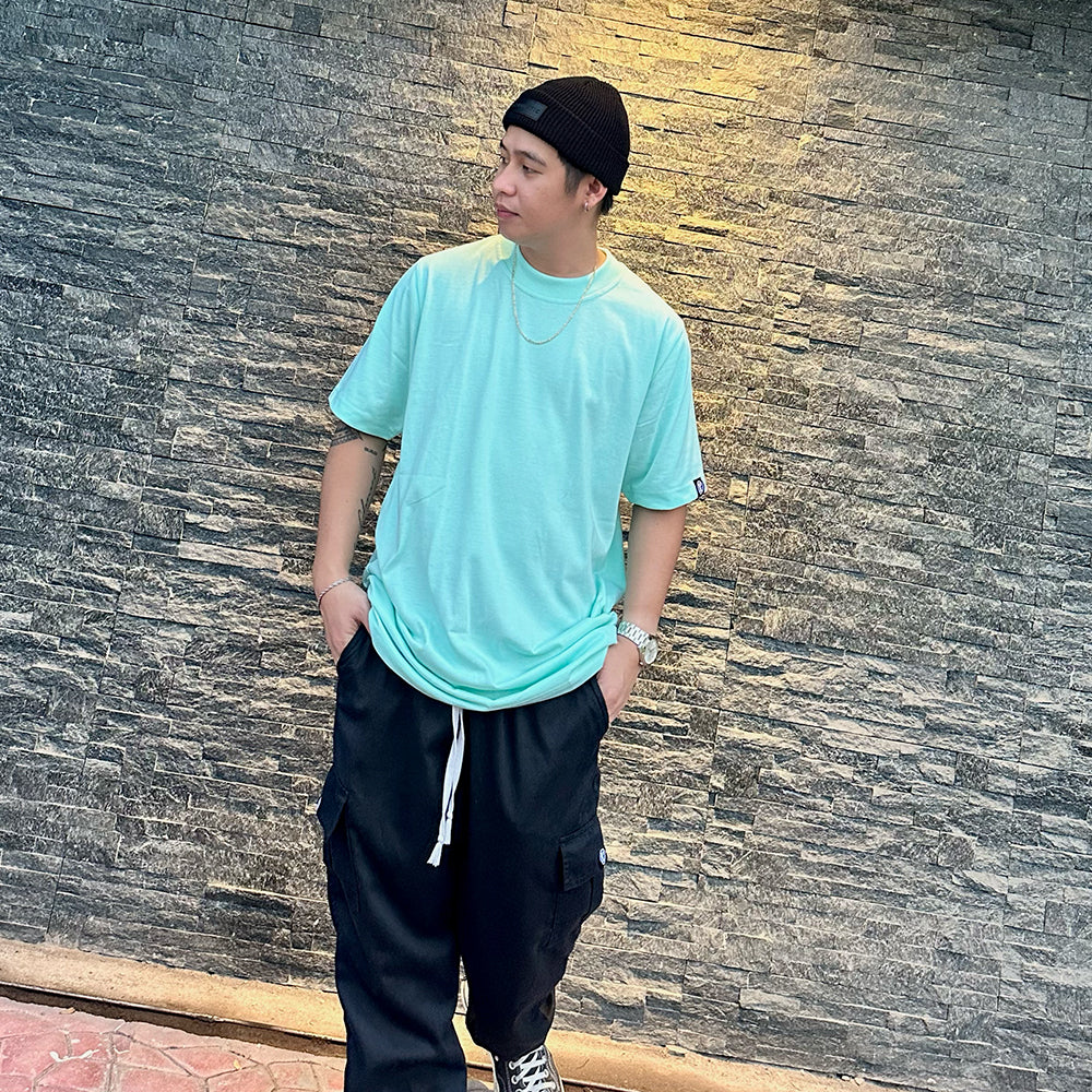 AC Basic Tee (Cyan)
